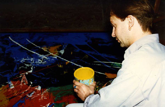  Abstract paintings.